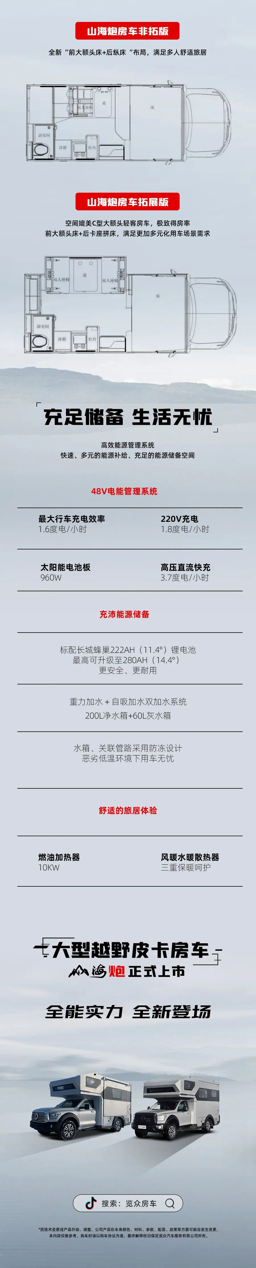 55.8 萬起，山海炮房車正式上市！